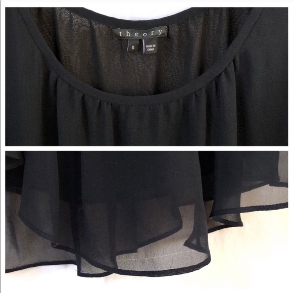 Theory Nalaia Silk Top - Picture 6 of 7